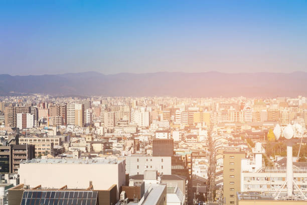 istock City cowded residence downtown with mountain background 958376736