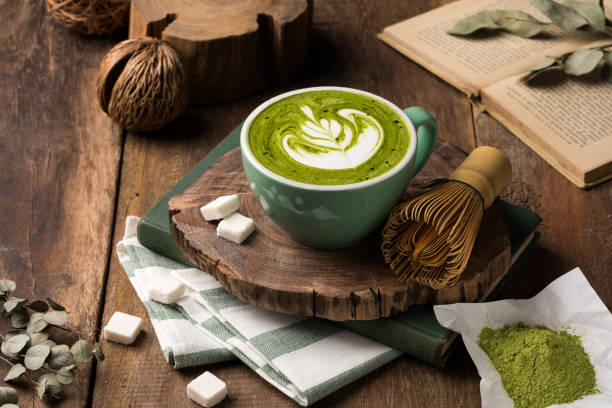 Coffee The set of coffee, green-tea, cocoa. matcha tea photos stock pictures, royalty-free photos & images