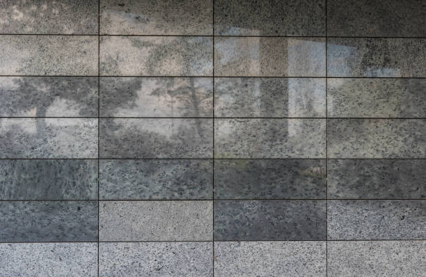 istock The granite wall of a modern building 958393236
