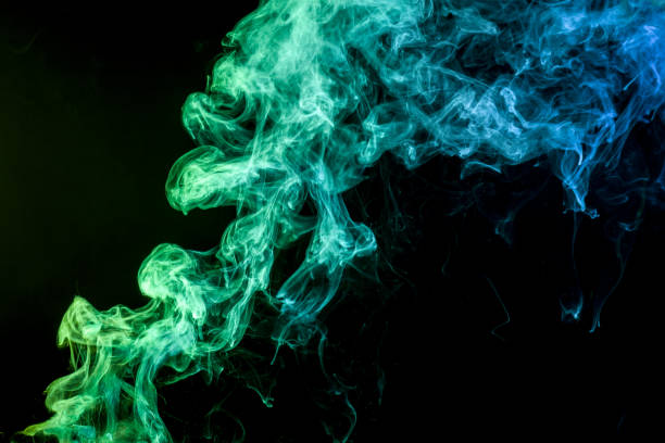 istock Background from the smoke of vape 958399122