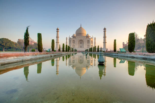 istock Taj Mahal at the sunrise, Arga, India 958400794