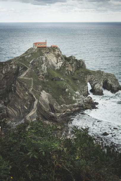 istock Dramatic landscape of San Juan de Gaztelugatxe chapel 958403270