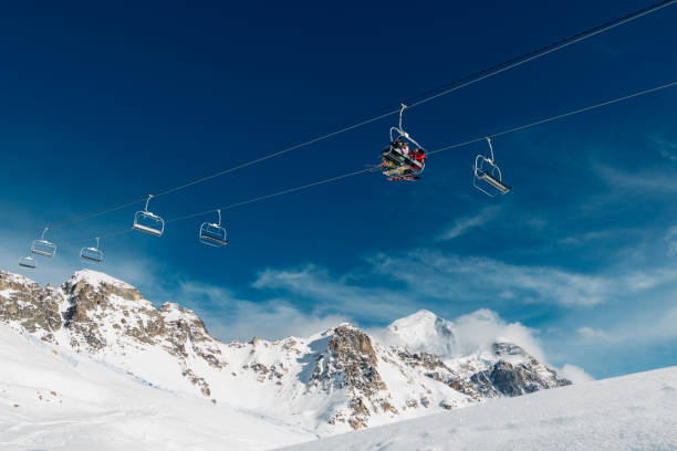 istock there are three man in the cabin of the cableway 958415812
