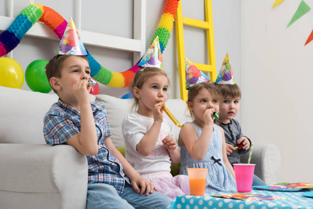 istock Children's birthday party 958425108