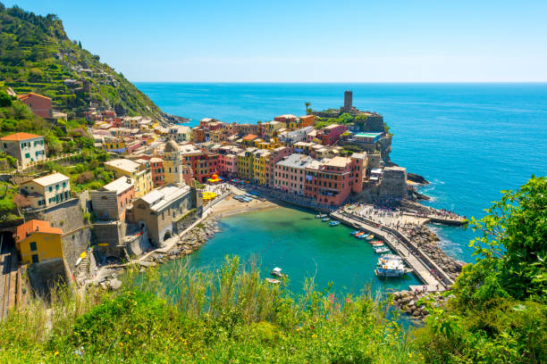 istock Picturesque sea town. 958428846