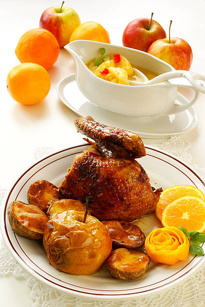 Duck With Orange Sauce Stock Photos, Pictures & Royalty-Free Images