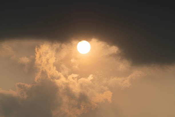 istock Dark clouds come and cover the sun 958433870