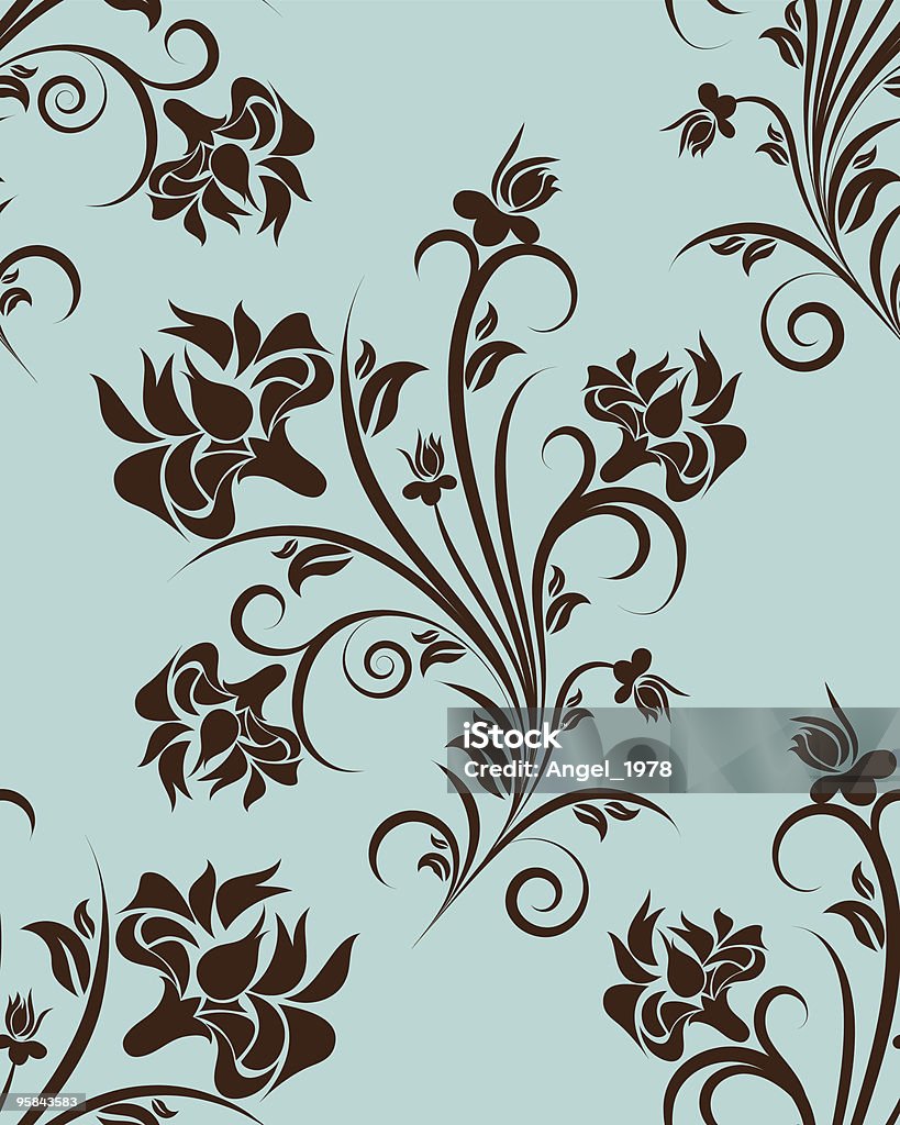 seamless floral background  Abstract stock vector
