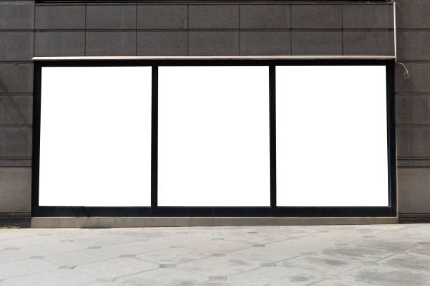 istock Shop Boutique Store Front with Big Window and Place for Name 958465064