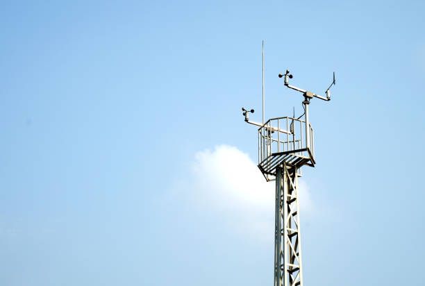 Ground satellite weather station