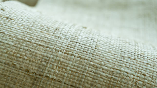 istock Nature fiber woven for cloth close up background 958469206