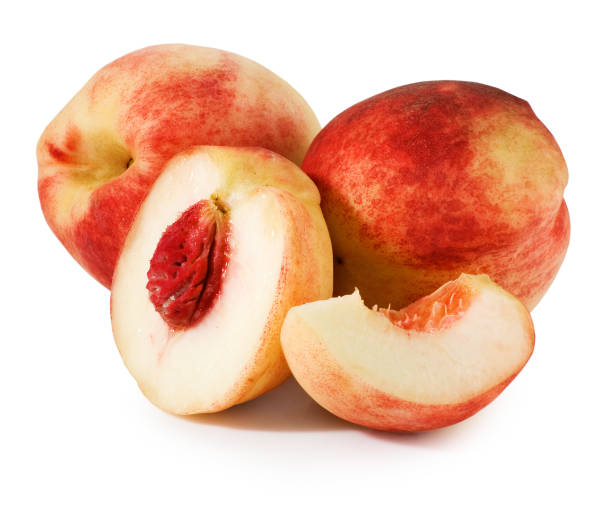 istock isolated image of peaches close-up 958469558