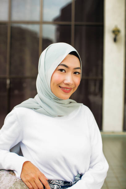 istock Female Muslim College student on campus confident portrait 958479604