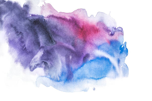 istock Abstract Watercolor splashing Backgrounds, Hand Paint On Paper. 958480494