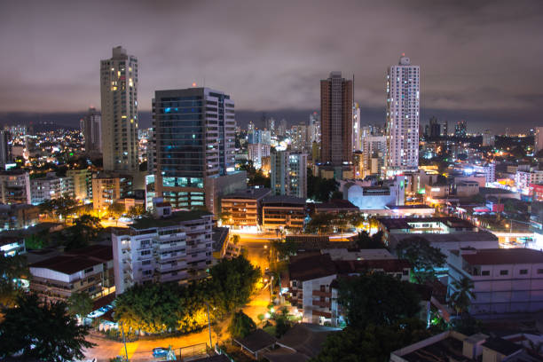 istock Panama city night panorama 958480840