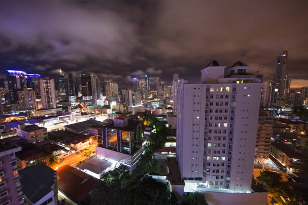 istock Panama city night panorama 958480870