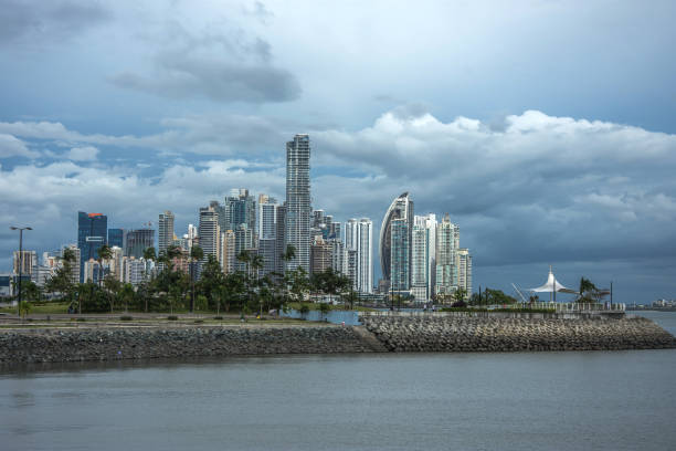 istock Panoramic view of Panama City Skyline 958481414