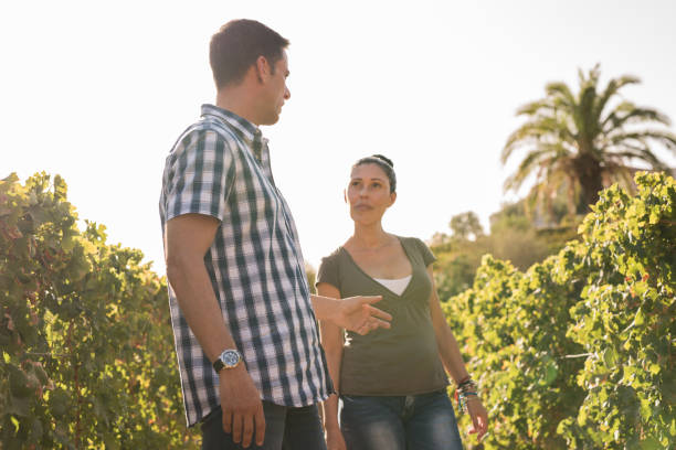 istock A couple talking to each other in a vineyard 958483710