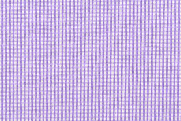 市松模様の生地。こんにちは解像度の写真 - checked purple tablecloth pattern ストックフォトと画像