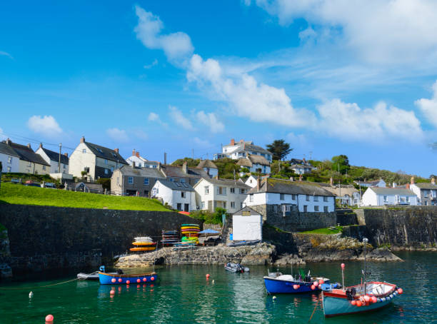 istock Coverack Harbour in Cornwall, England 958504098