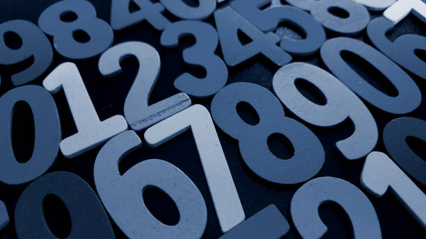 istock Background of numbers. from zero to nine. Background with numbers. Numbers texture 958504402