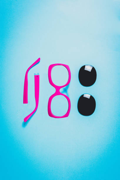 istock Studio shot of pink sunglasses. 958512372