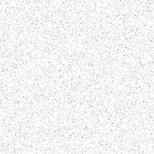 White Grain Background White abstract background with black film grain, noise, dotwork, halftone, grunge texture for design concepts, banners, posters, wallpapers, web, presentations and prints. Vector illustration. pointillism stock illustrations