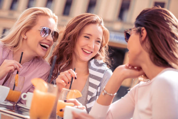 istock Group of friends having a coffee together 958515584