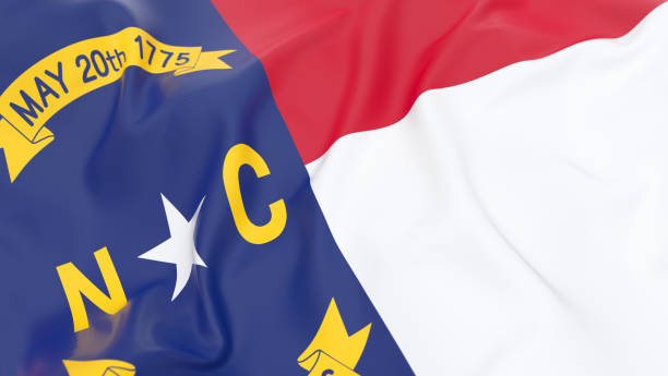 Flagge von North Carolina – Foto