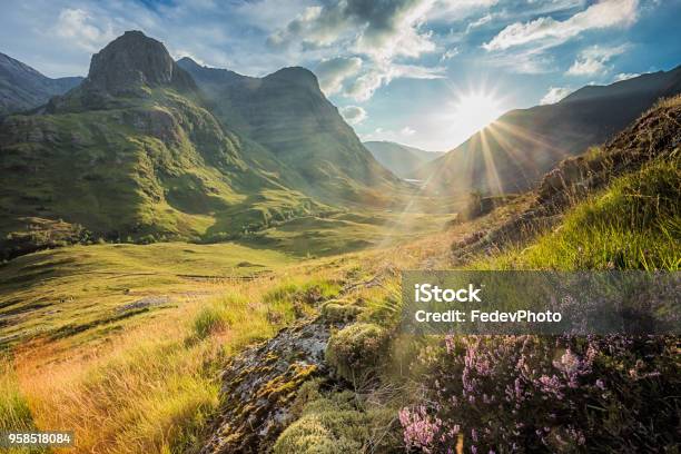 Glencoe Scotland Stock Photo - Download Image Now - Landscape - Scenery, Scotland, Mountain