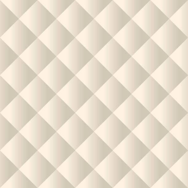 ilustrações de stock, clip art, desenhos animados e ícones de seamless padded upholstery pattern background - cushion padded seamless wallpaper pattern