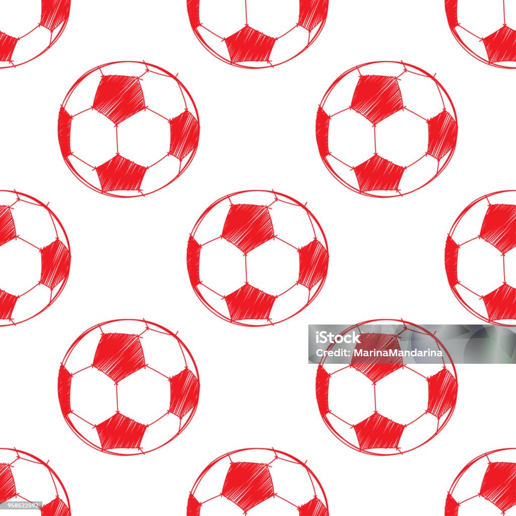 Soccer ball pattern. Soccer ball pattern. Can be used for textile, website background, book cover, packaging. Abstract stock vector