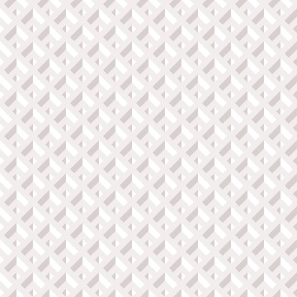 ilustrações de stock, clip art, desenhos animados e ícones de seamless abstract geometric white surface pattern texture background - seamless padding backgrounds wallpaper