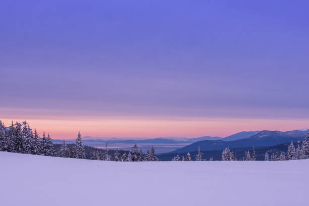 istock Winter in Crater Lake NP 958532384