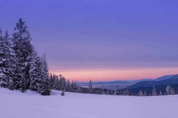 istock Winter in Crater Lake 958532390