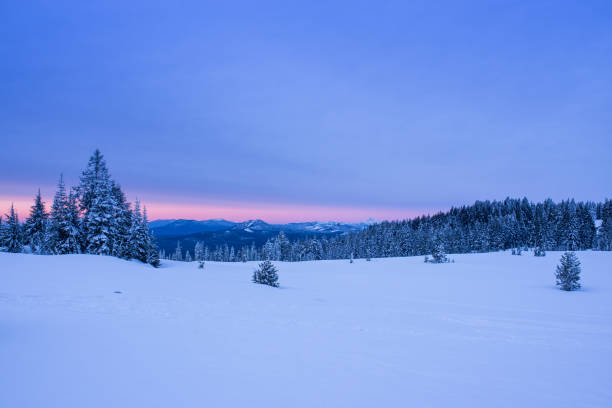 istock Winter in Crater Lake 958532502