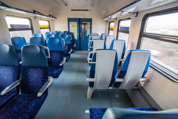 istock interior of the train car with empty seats 958539532