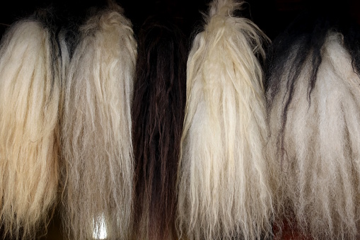 Yak Tails On Sale Stock Photo - Download Image Now - Animal Hair, Annapurna  Conservation Area, Asia - iStock