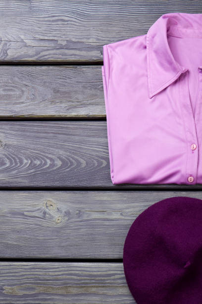 istock Female elegant satin shirt. 958539846