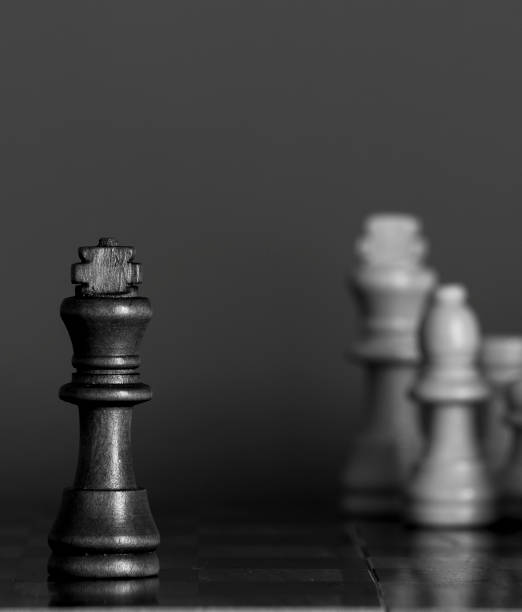 istock Chess photographed on a chessboard 958546942