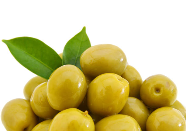 istock heap of olive on white 958547530