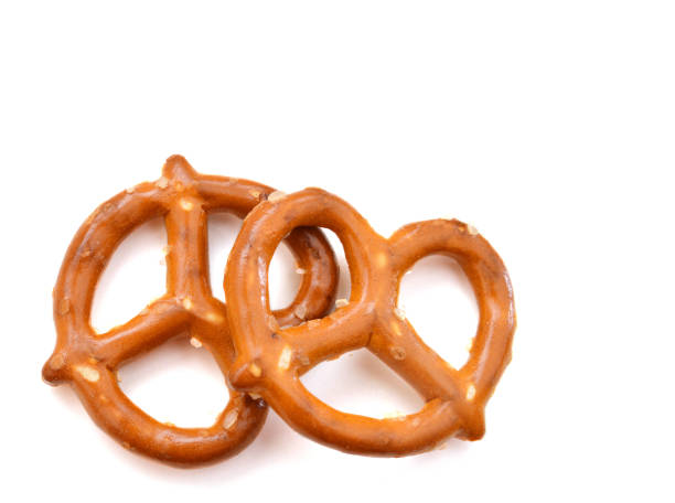 istock Two Pretzels Isolated on a White Background 958551110