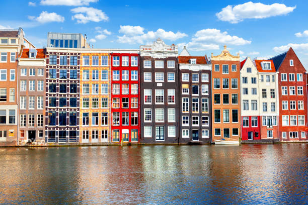 istock Houses in Amsterdam 958556072