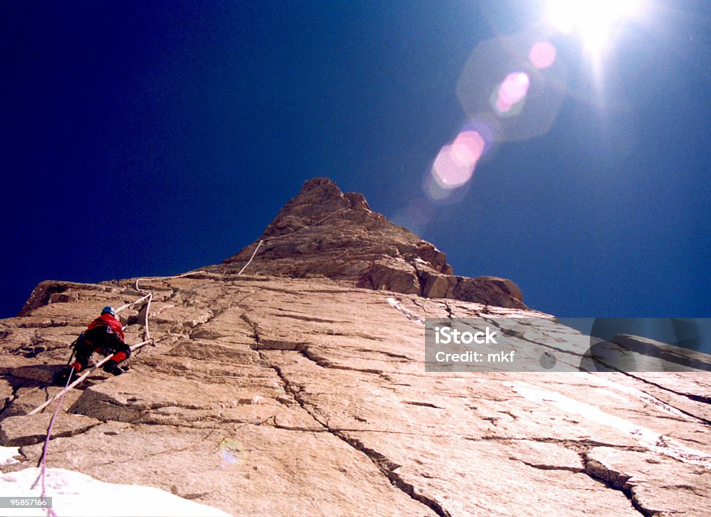 Vertikale Klettern - Lizenzfrei Abenteuer Stock-Foto