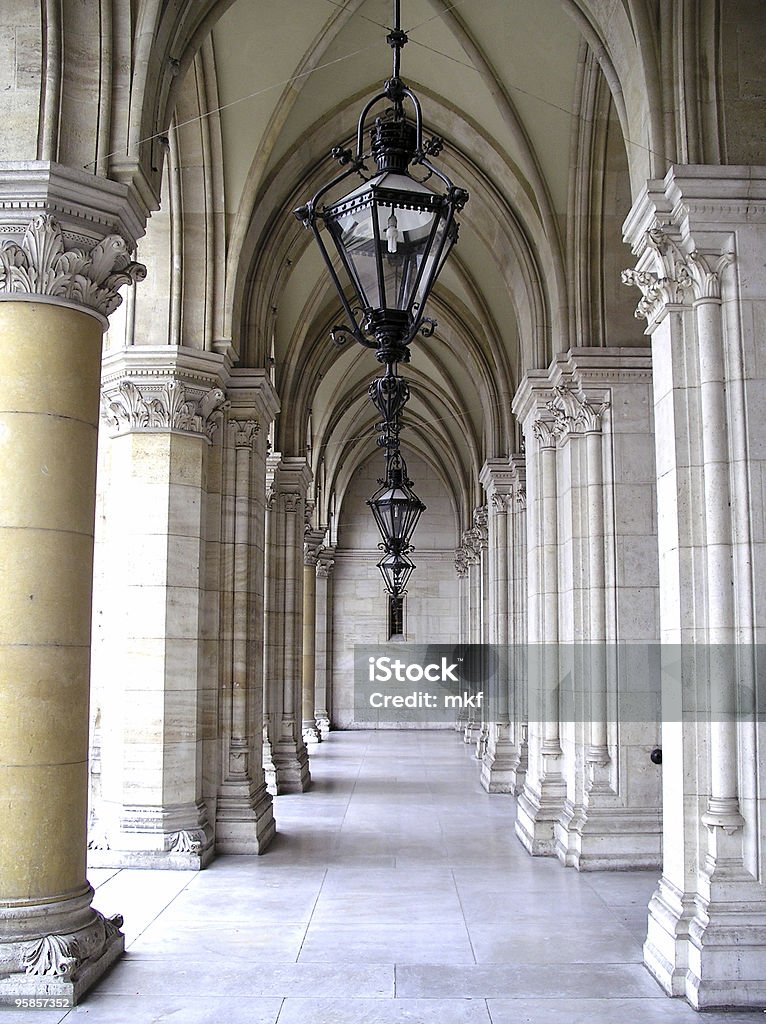 Arcos e luzes - Royalty-free Arquitetura Foto de stock