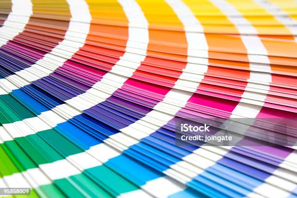 Libro Muestra De Color Foto de stock y más banco de imágenes de Fondos - Fondos, Muestra de colores, Azul turquesa