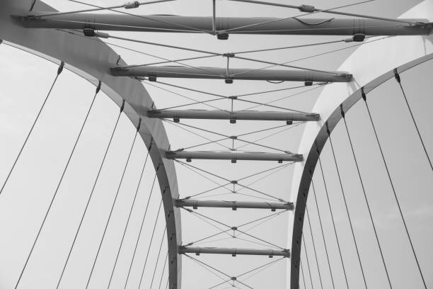 istock an image of bridge in a small town 958588736