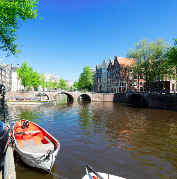 istock Houses of Amstardam, Netherlands 958589308