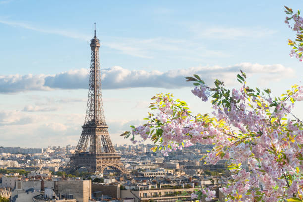 istock eiffel tour and Paris cityscape 958596564