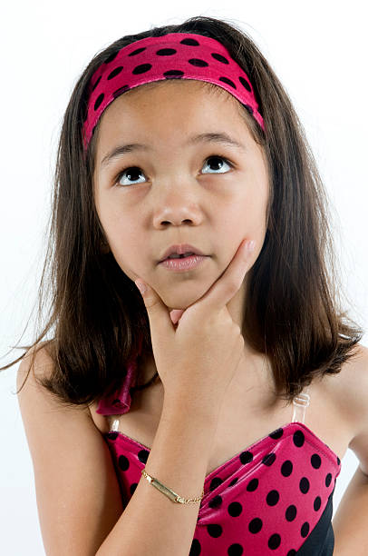 istock Asian Ballerina Thinking of Next Dance Move 95859714